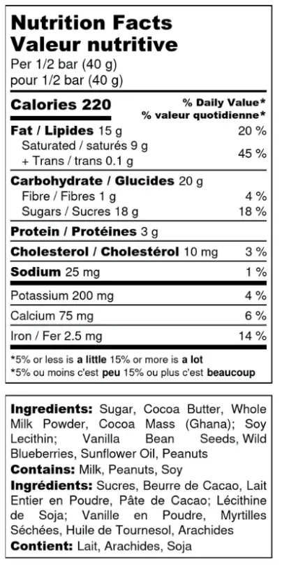 7 Summit Snacks Denali 80g Superfood Bar