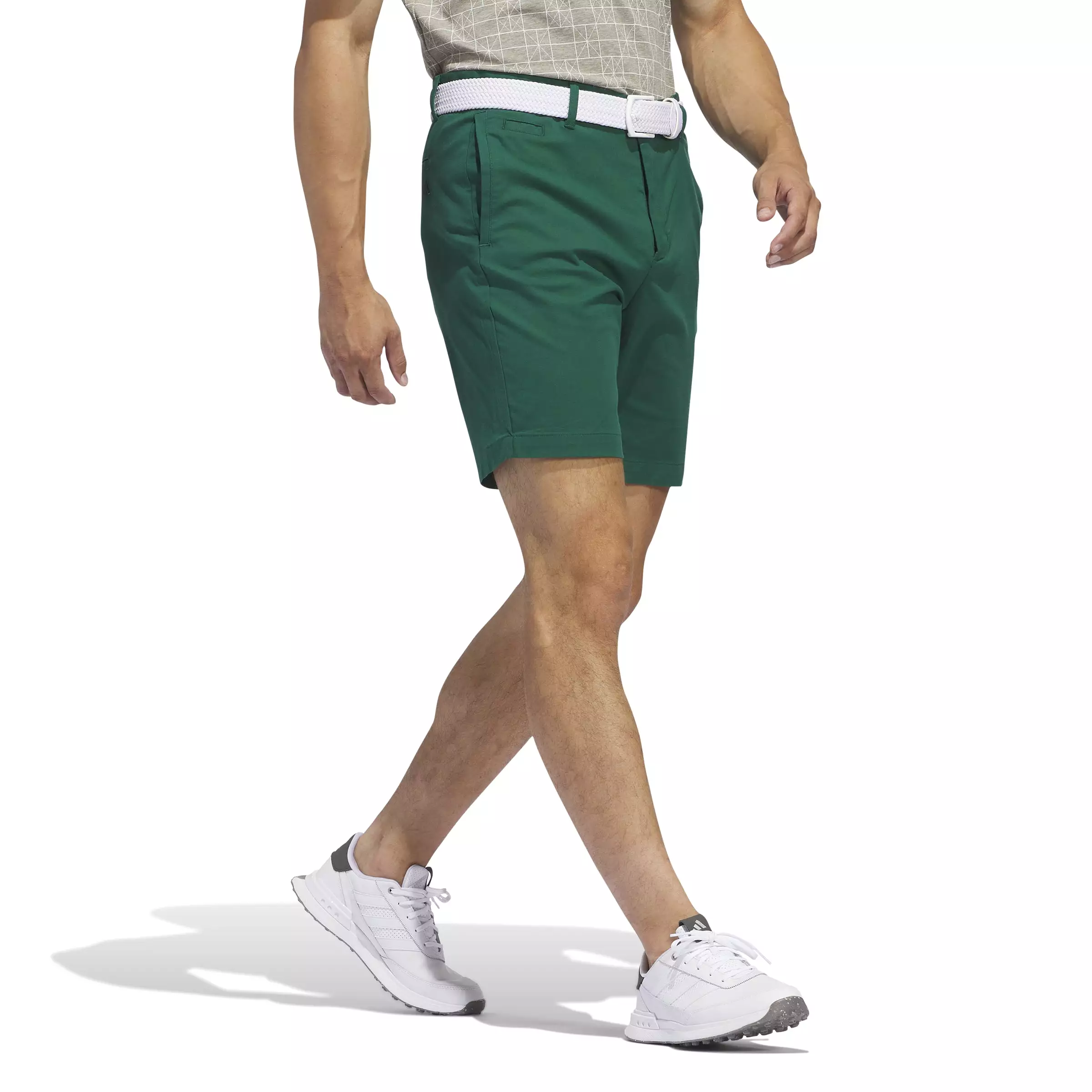 adidas Go-To Five-Pocket Golf Shorts - Court Green SS24