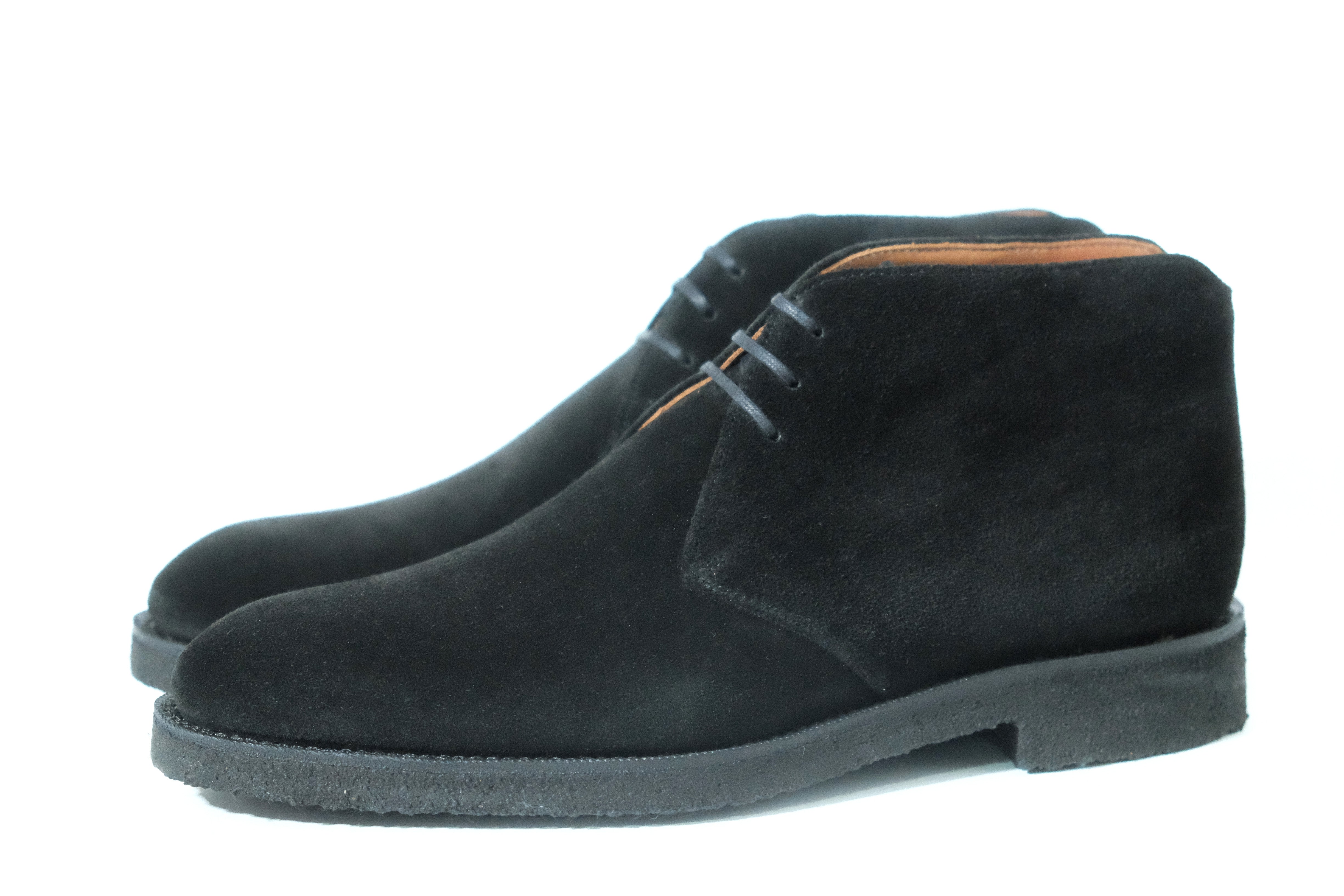 Ballard - MTO - Black Suede - NGT Last - Black Crepe Sole