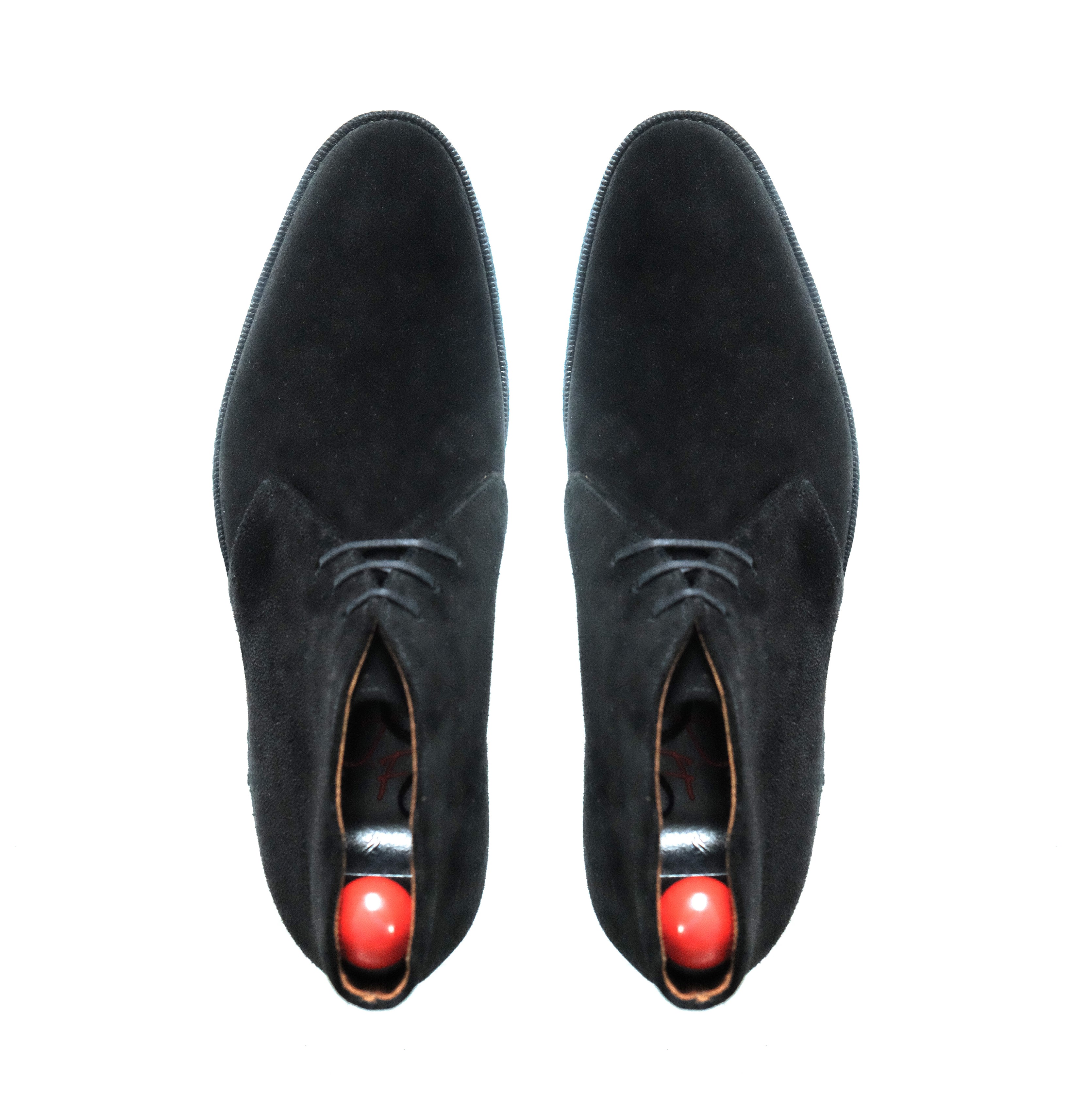 Ballard - MTO - Black Suede - NGT Last - Black Crepe Sole