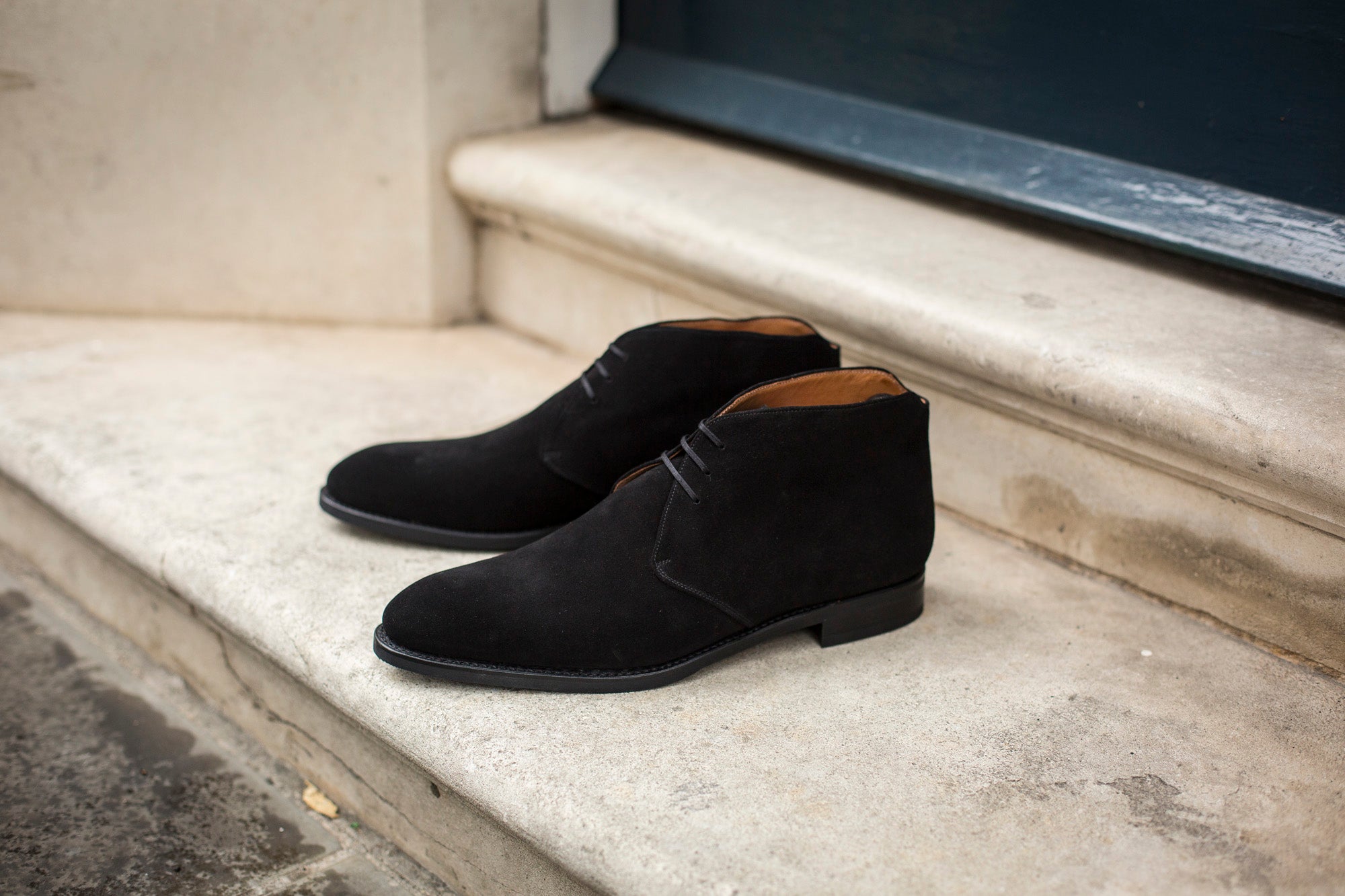 Ballard - MTO - Black Suede - NGT Last - Single Leather Sole