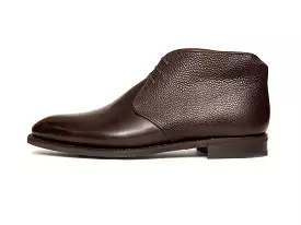 Ballard - MTO - Dark Brown Museum Calf / Dark Brown Scotch Grain - NGT Last - Country Rubber Sole