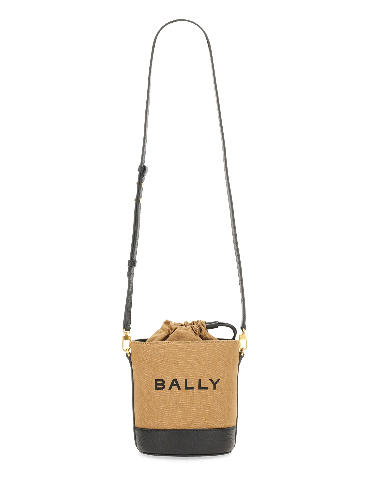 BALLY    COTTON BAR BUCKET BAG