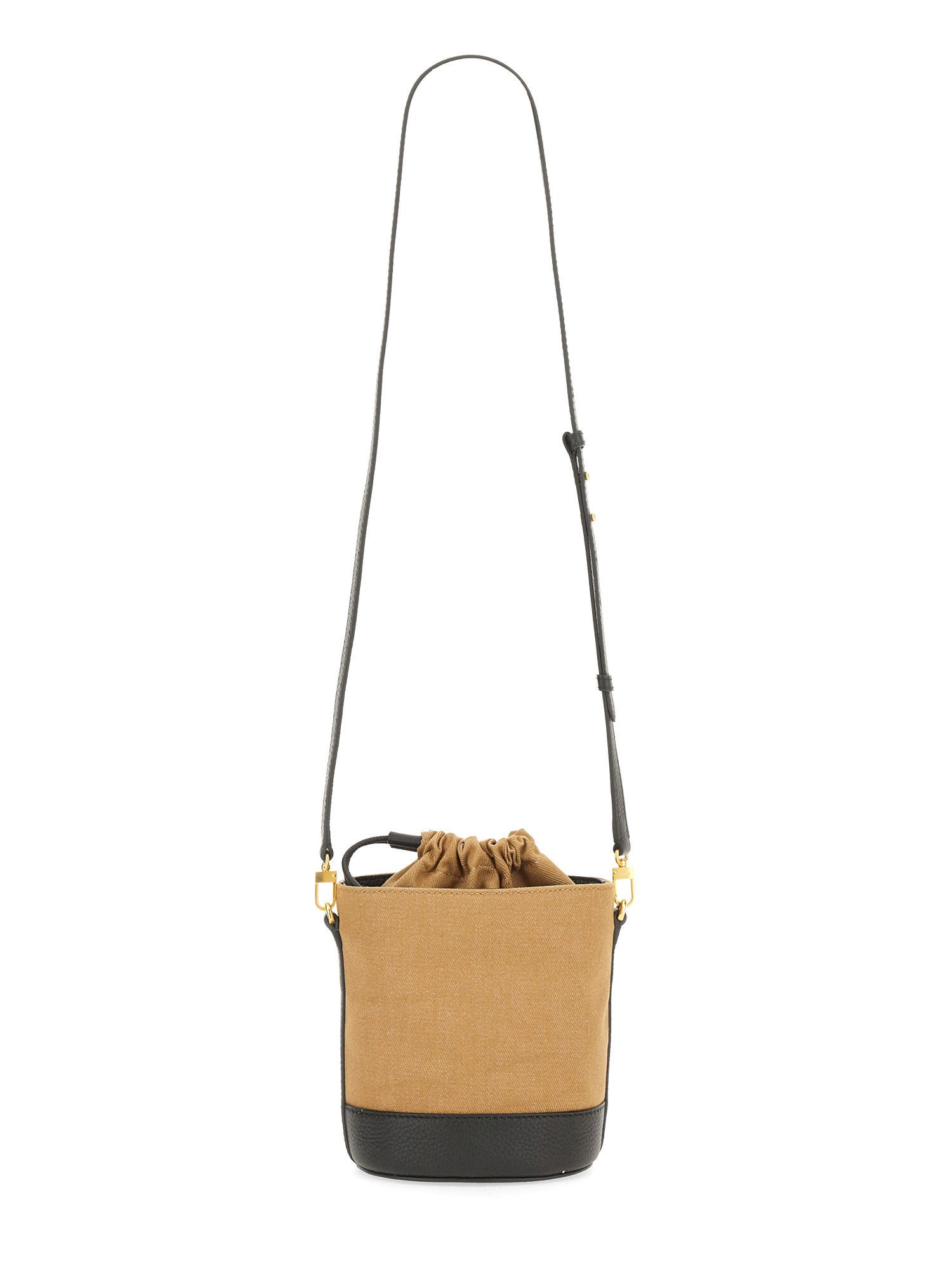 BALLY    COTTON BAR BUCKET BAG