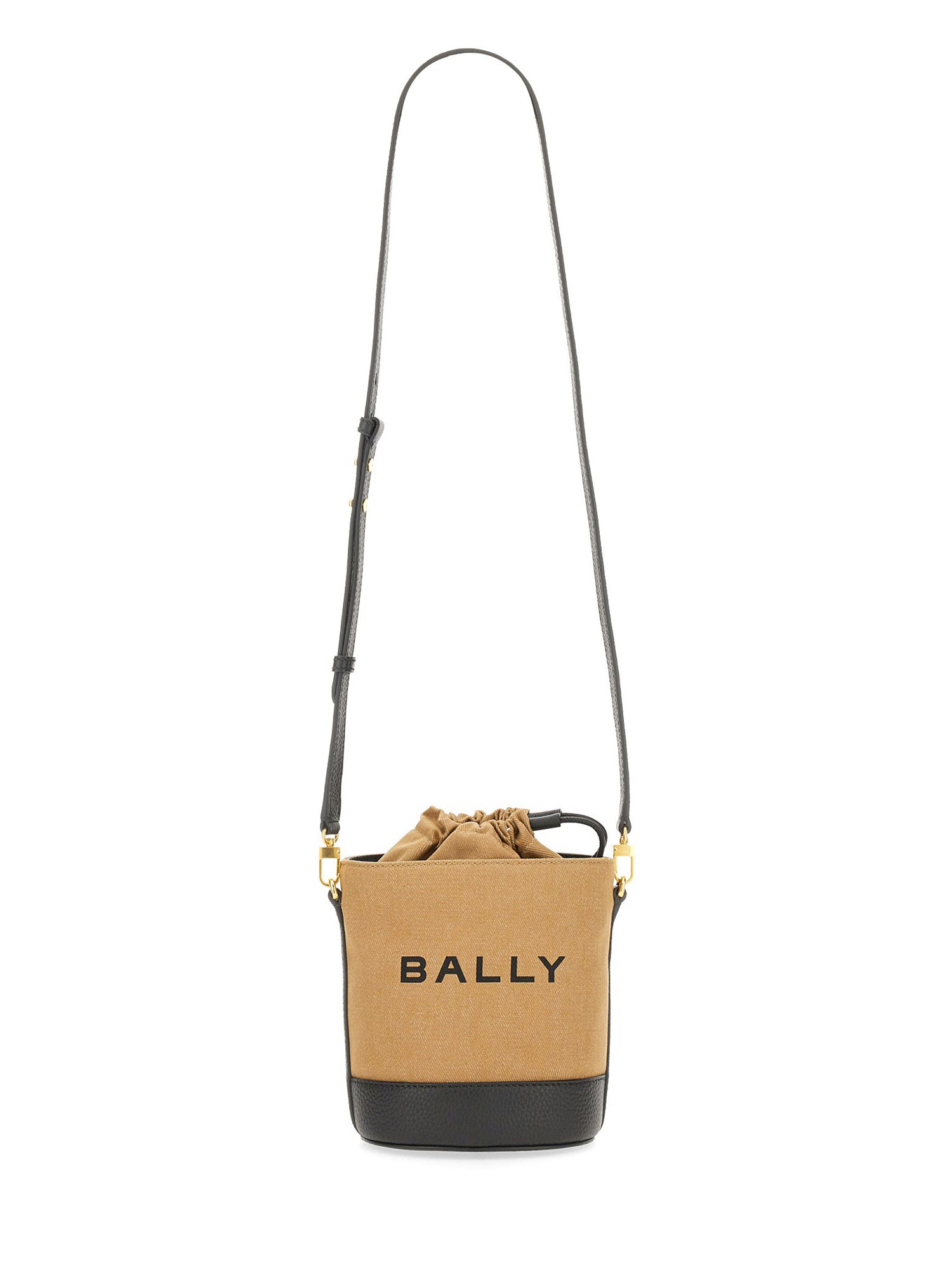 BALLY    COTTON BAR BUCKET BAG