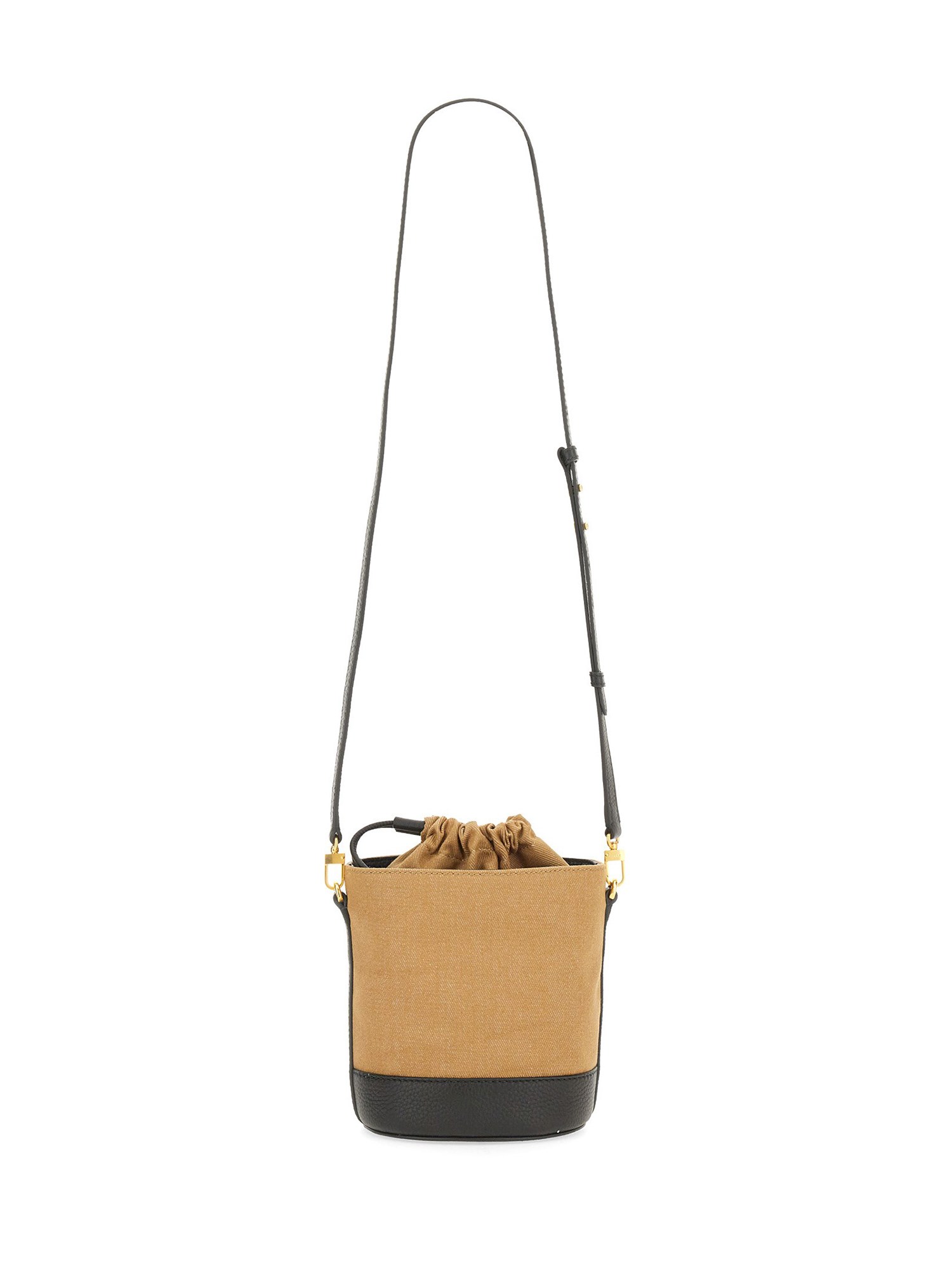 BALLY    COTTON BAR BUCKET BAG