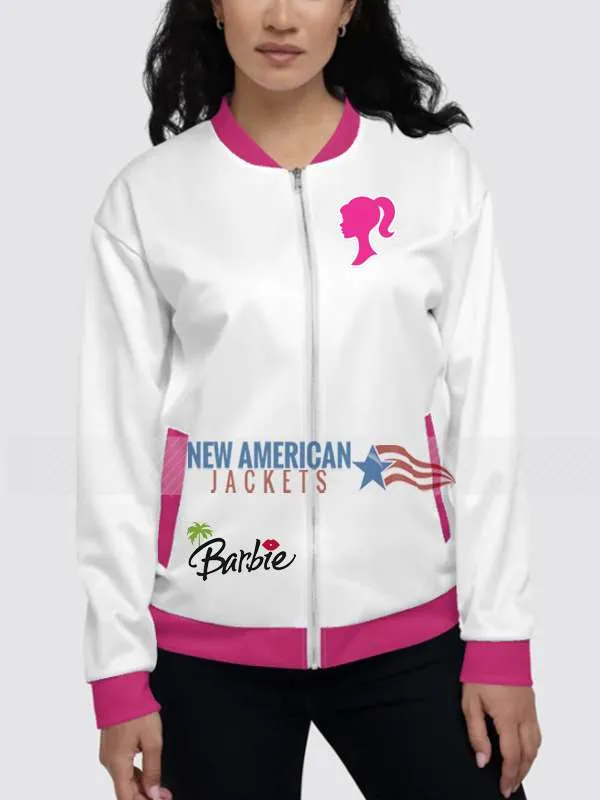 Barbie Racer Varsity Jacket - New American Jackets