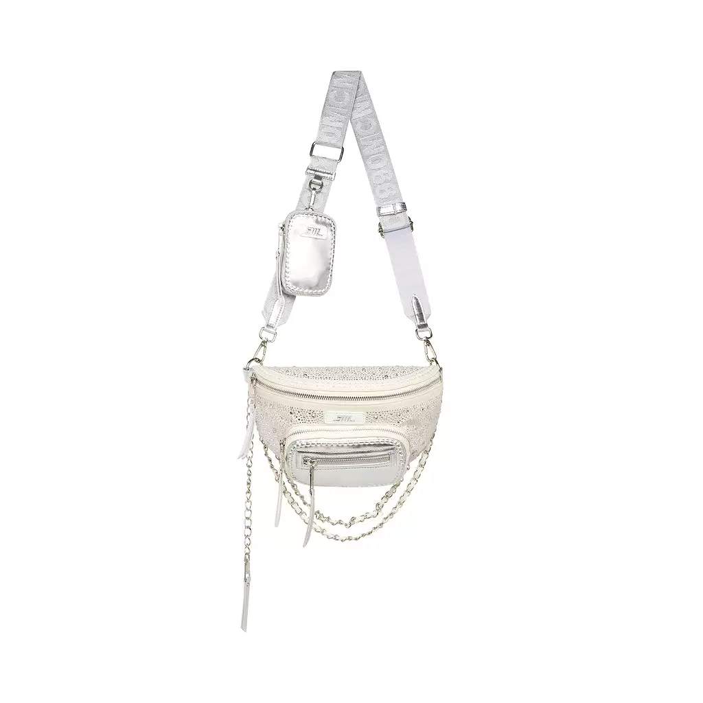 Bdoubler Crossbody bag SILVER