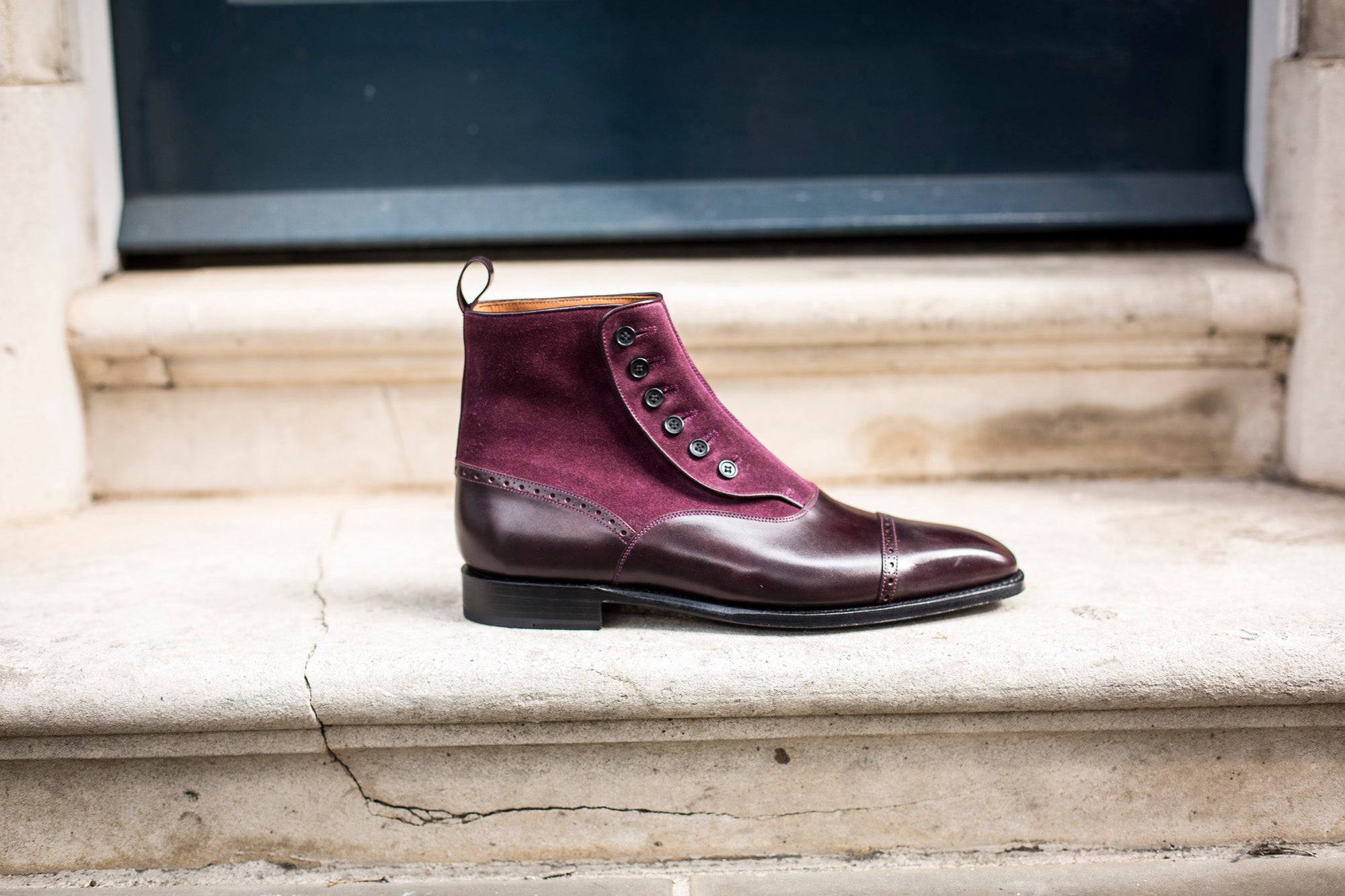 Blue Ridge - MTO - Plum Museum Calf / Regal Purple Suede - MGF Last - Single Leather Sole