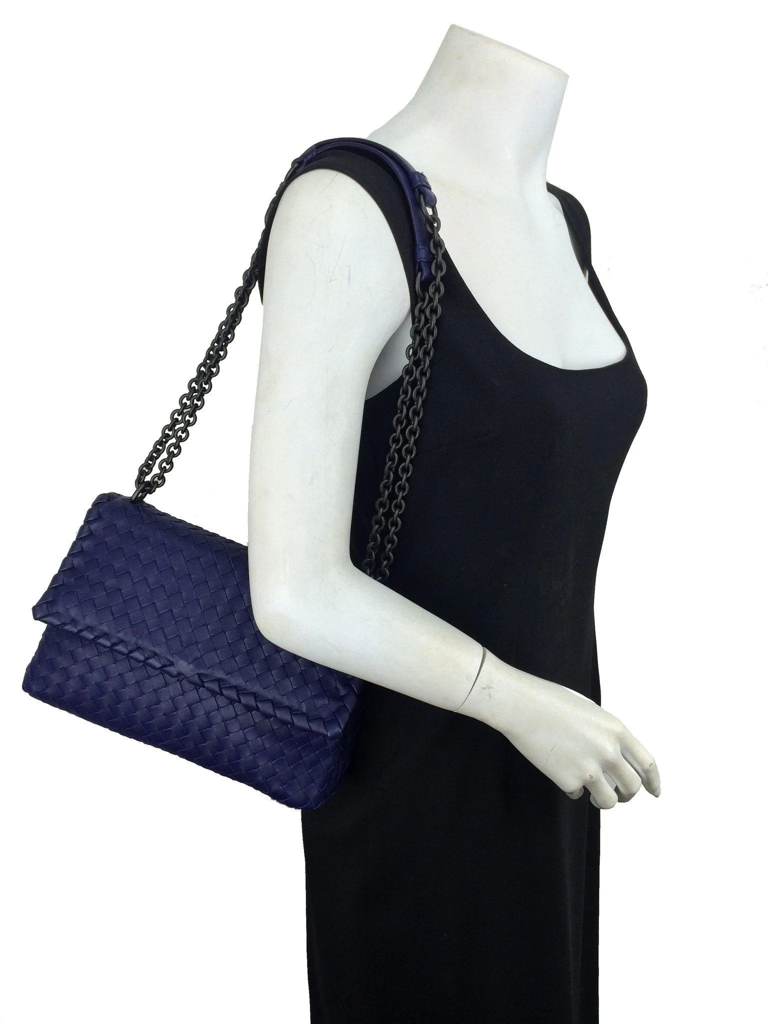 Bottega Veneta Small Olimpia Intrecciato Nappa Shoulder Bag