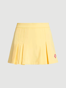 Box Pleated Miniskirt