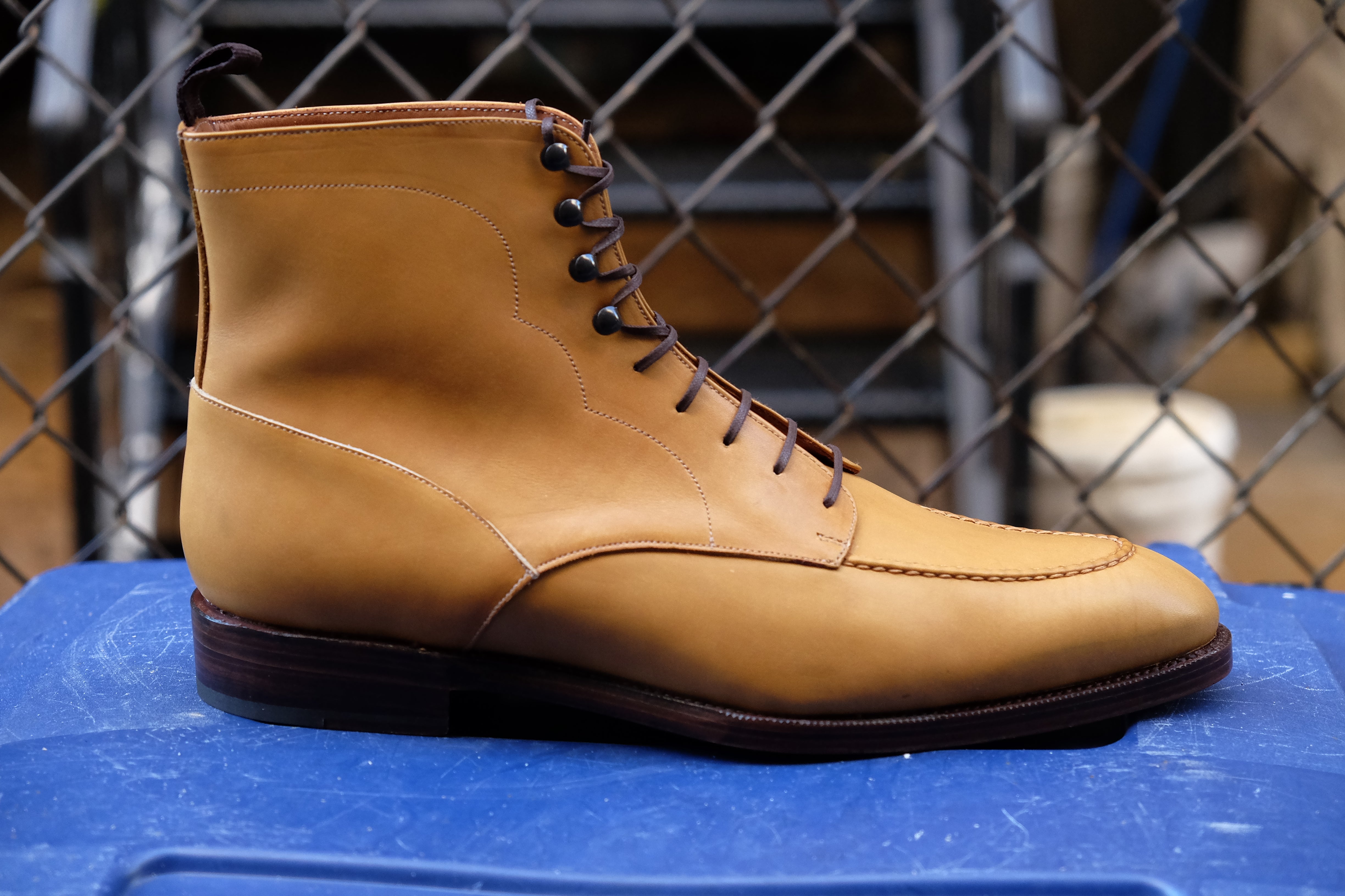 Bremerton - MTO - Unfinished Tan Calf - NGT Last - Double Leather Sole