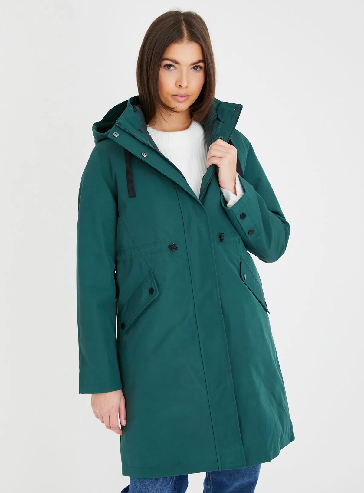 Buy Green Technical Waterproof Coat 16 | Jackets | Tu