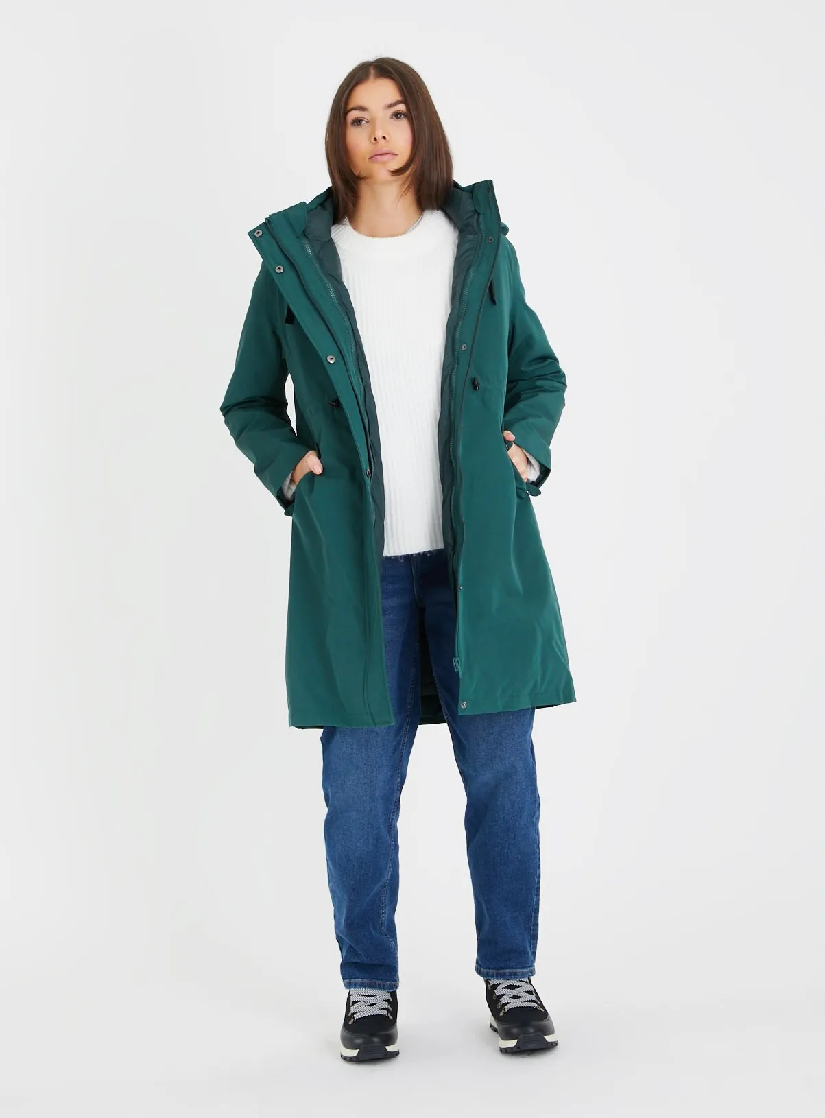 Buy Green Technical Waterproof Coat 16 | Jackets | Tu