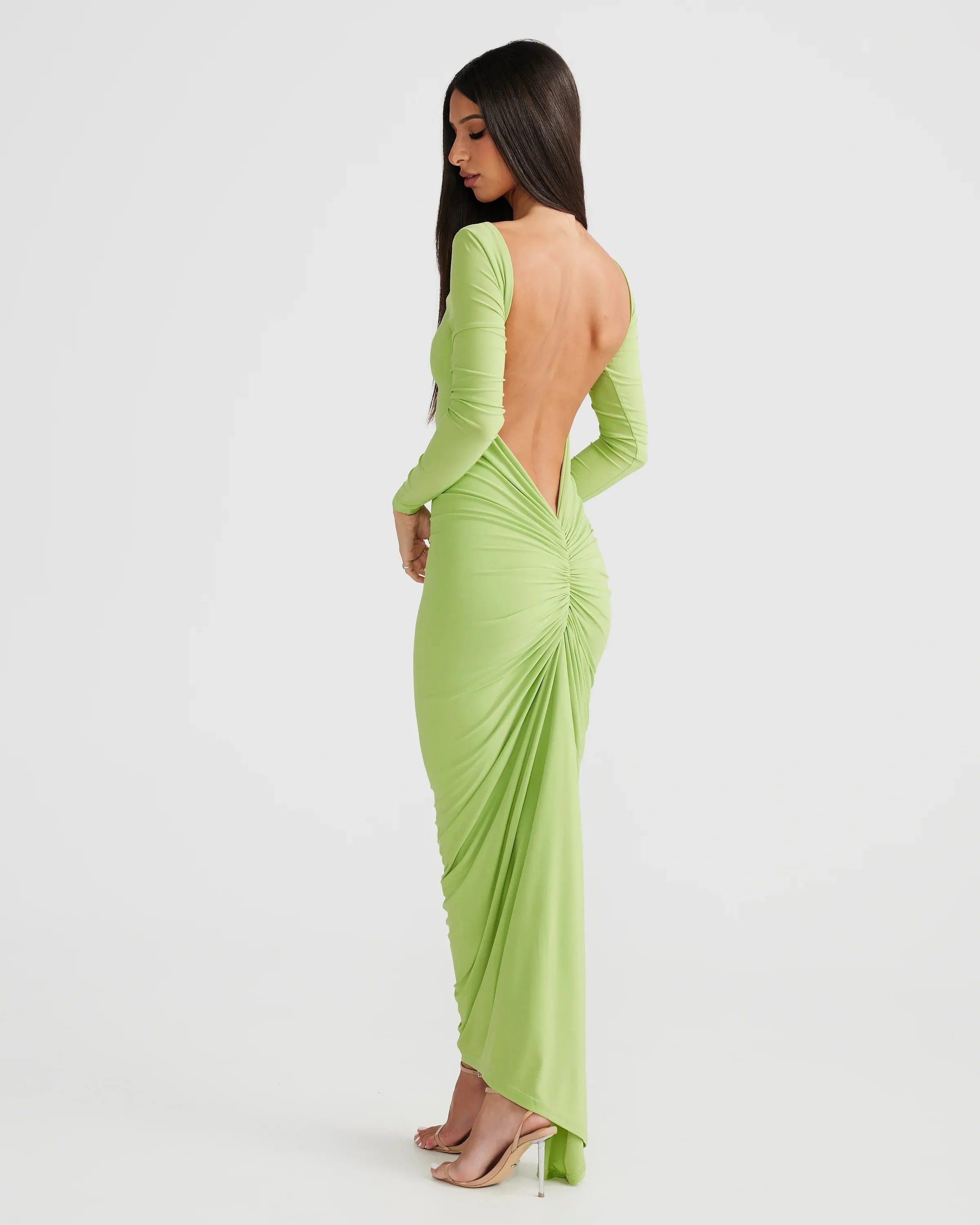 Camila Dress - Lime