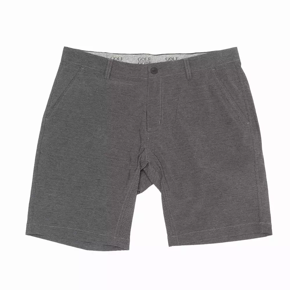 Clubhouse Golf Shorts in Charcoal