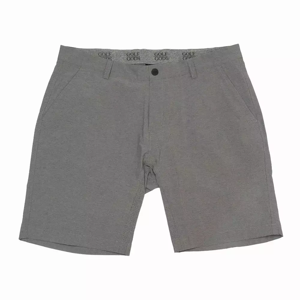 Clubhouse Golf Shorts in Light Grey