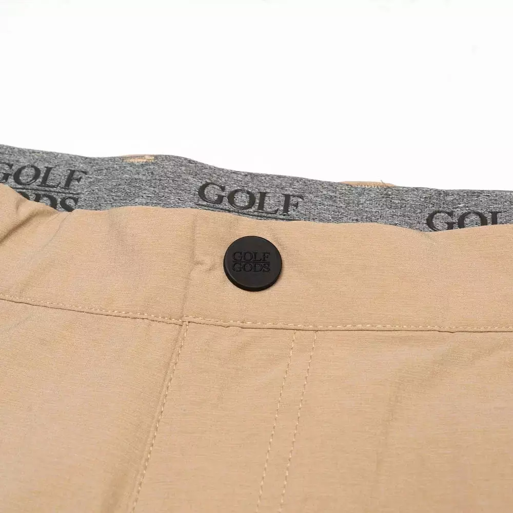 Clubhouse Golf Shorts in Tan