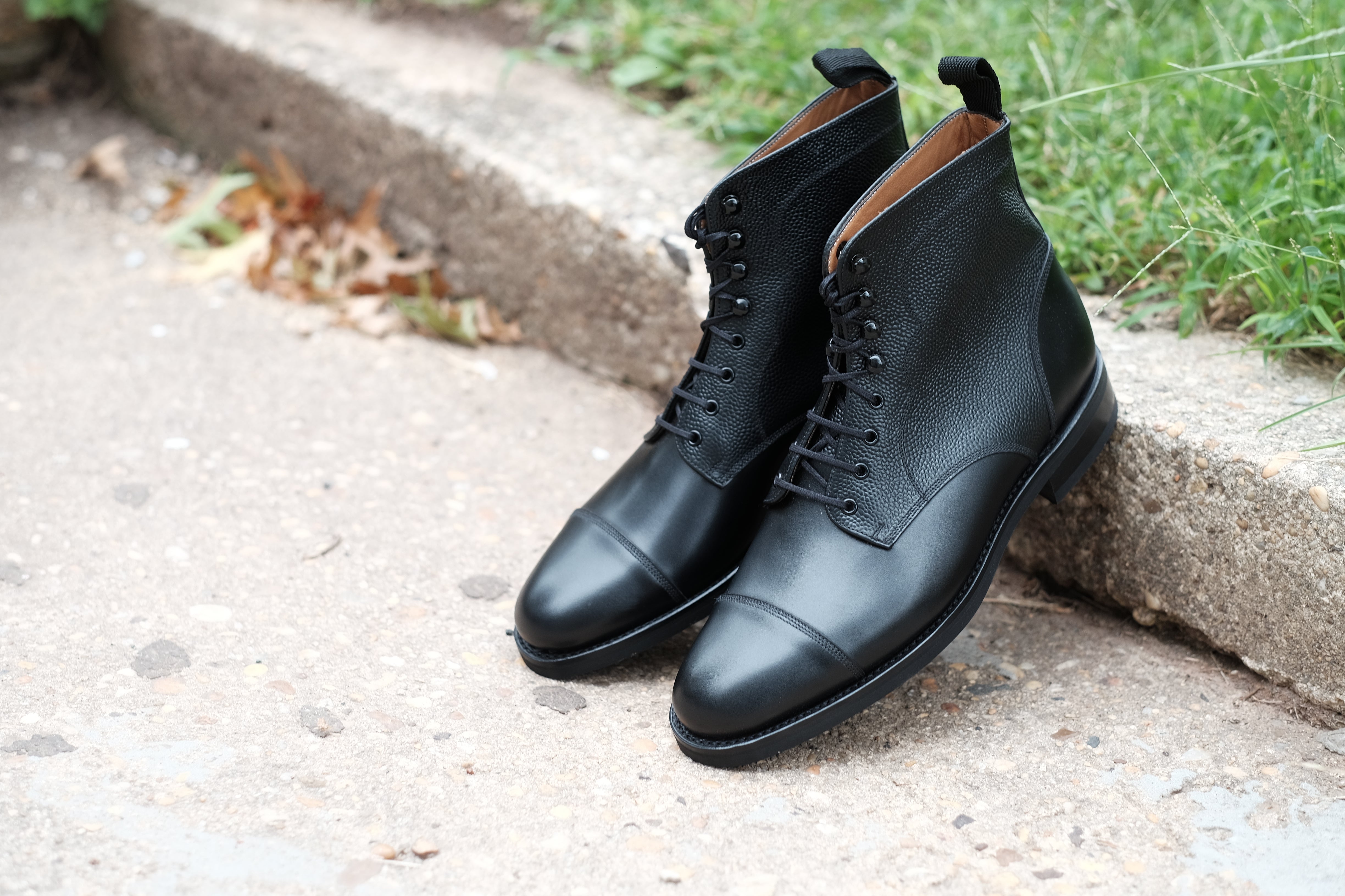 Columbia Redux - Black Calf / Black Grain