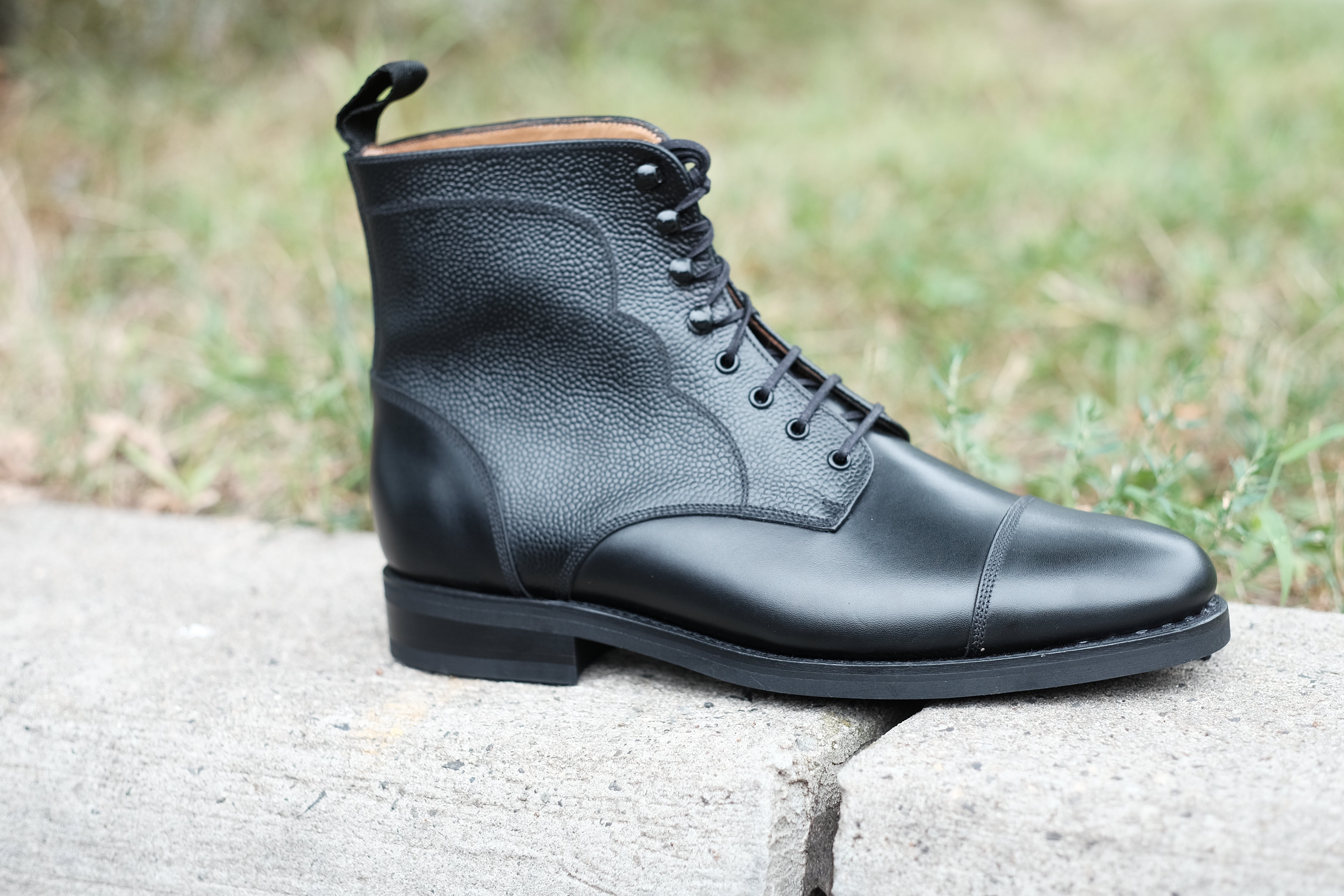 Columbia Redux - Black Calf / Black Grain