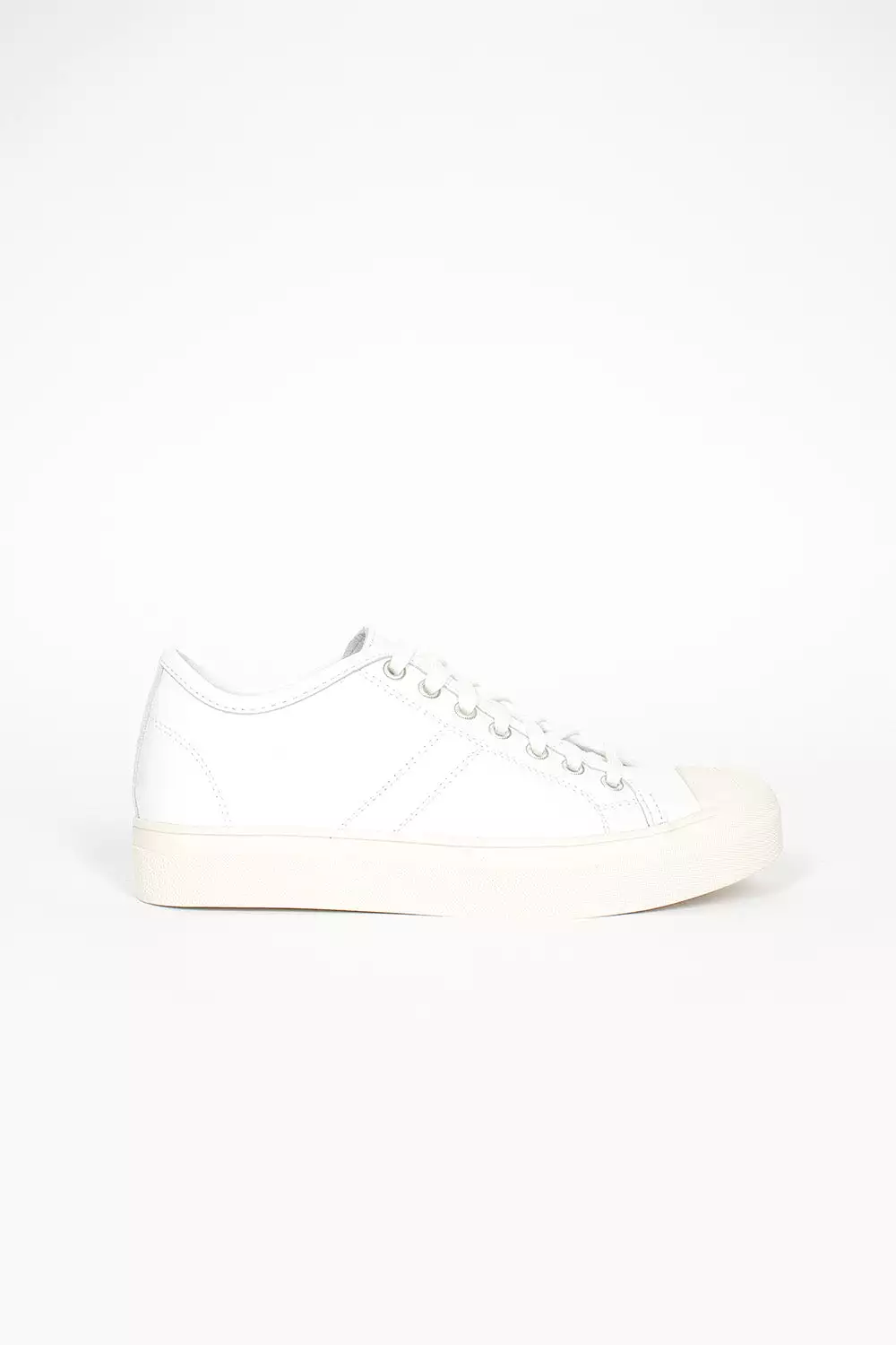 Concealed Heel Sneakers White