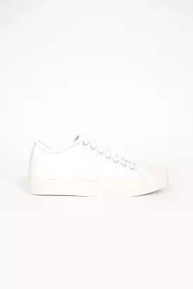 Concealed Heel Sneakers White