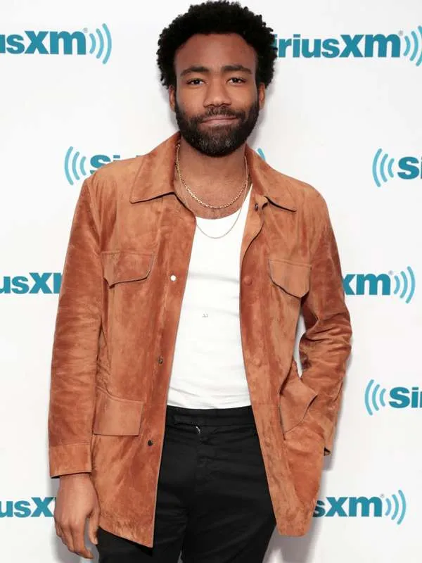 Donald Glover SiriusXM Brown Jacket - New American Jackets