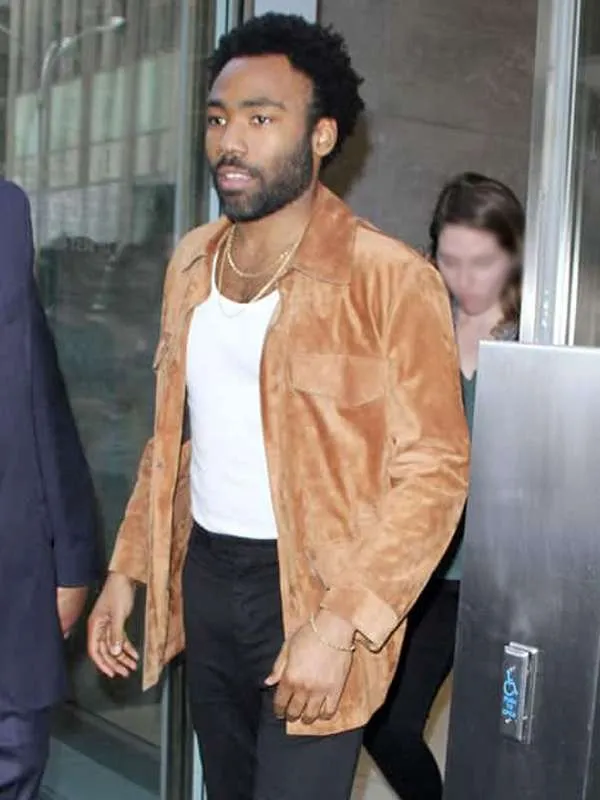 Donald Glover SiriusXM Brown Jacket - New American Jackets