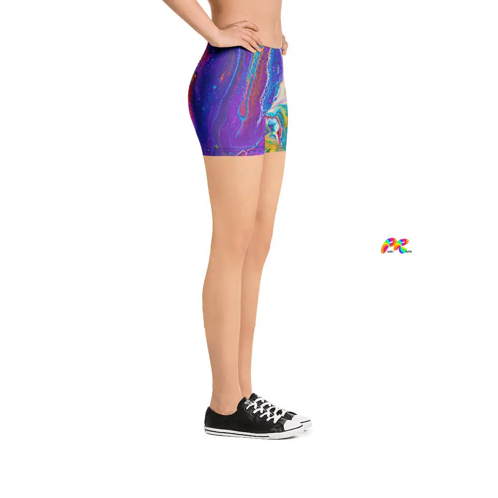 Fluidity Festival Yoga Shorts