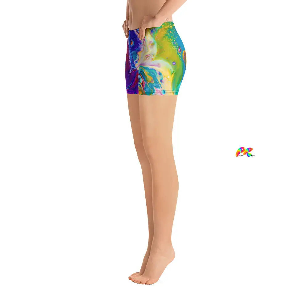 Fluidity Festival Yoga Shorts