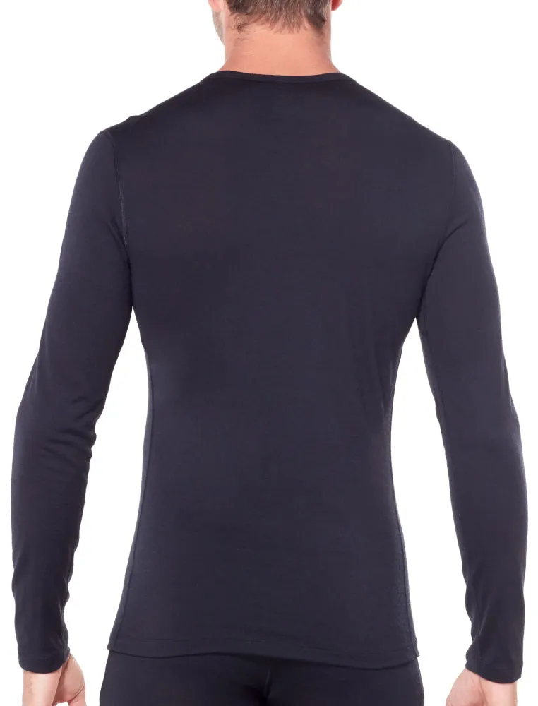 icebreaker Merino Base Layer Men's 200 Oasis Long Sleeve Crewe