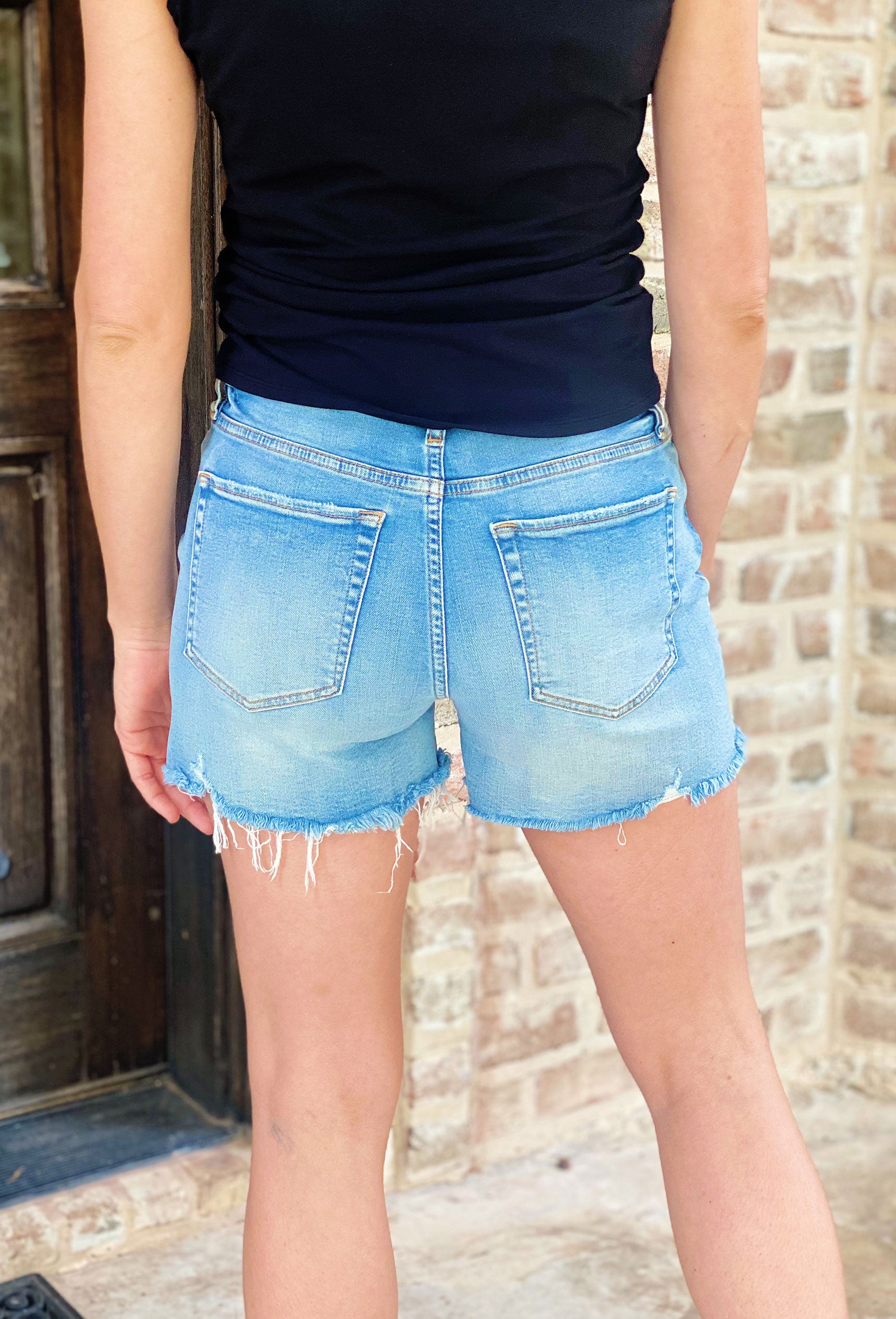 Ivy Denim Shorts by Dear John