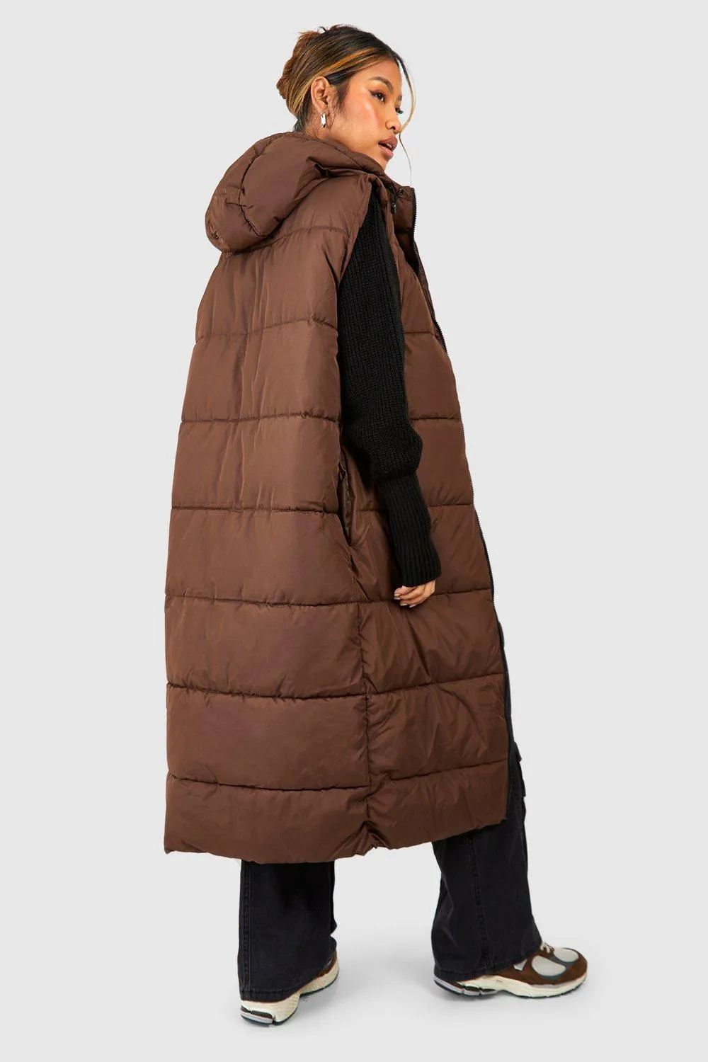 Jackets & Coats | Maxi Gilet | boohoo