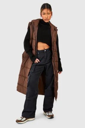 Jackets & Coats | Maxi Gilet | boohoo