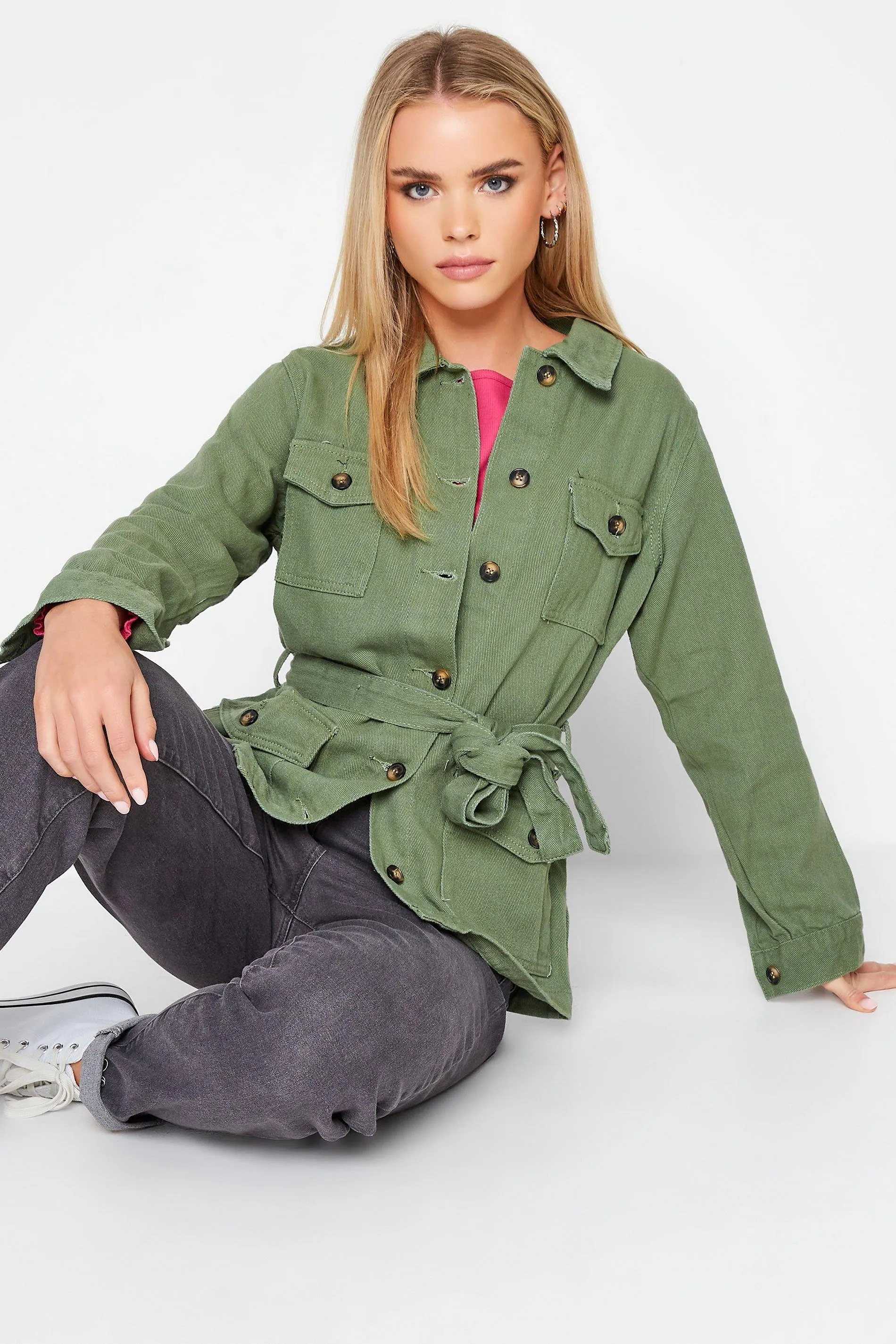 Jackets & Coats | Petite Utility Jacket | PixieGirl