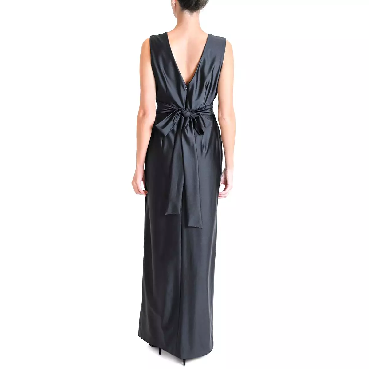 Julia Jordan Womens Satin Long Evening Dress