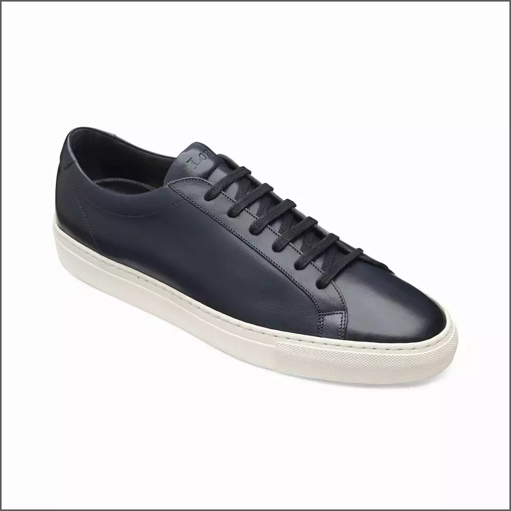 Loake Sprint Navy Sneaker Size 40 Only*