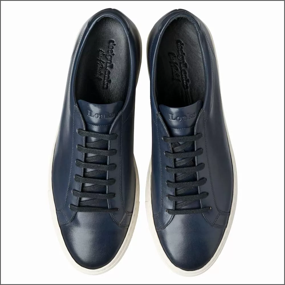 Loake Sprint Navy Sneaker Size 40 Only*