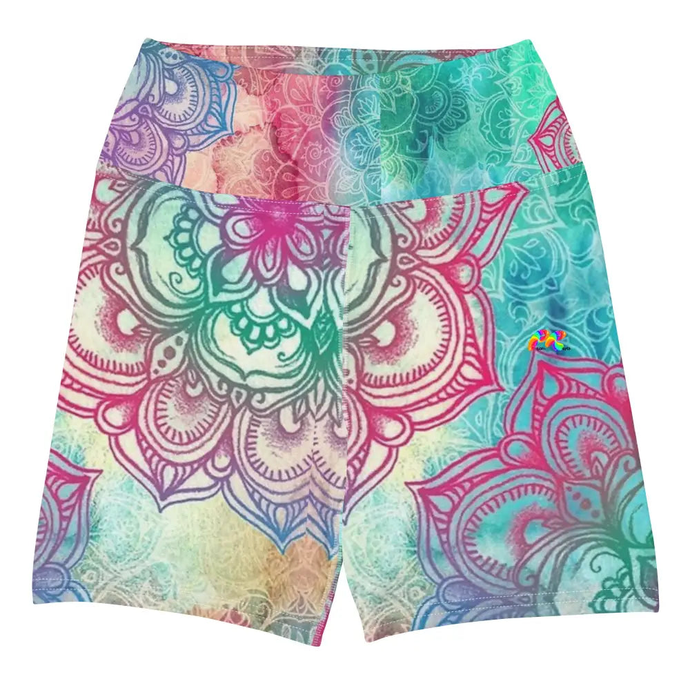 Mandala Festival Yoga Shorts