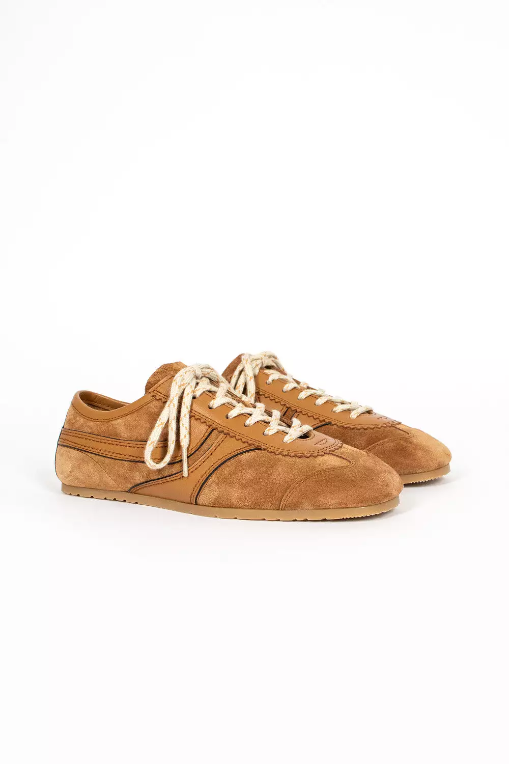 Marathon Suede Sneakers Tan