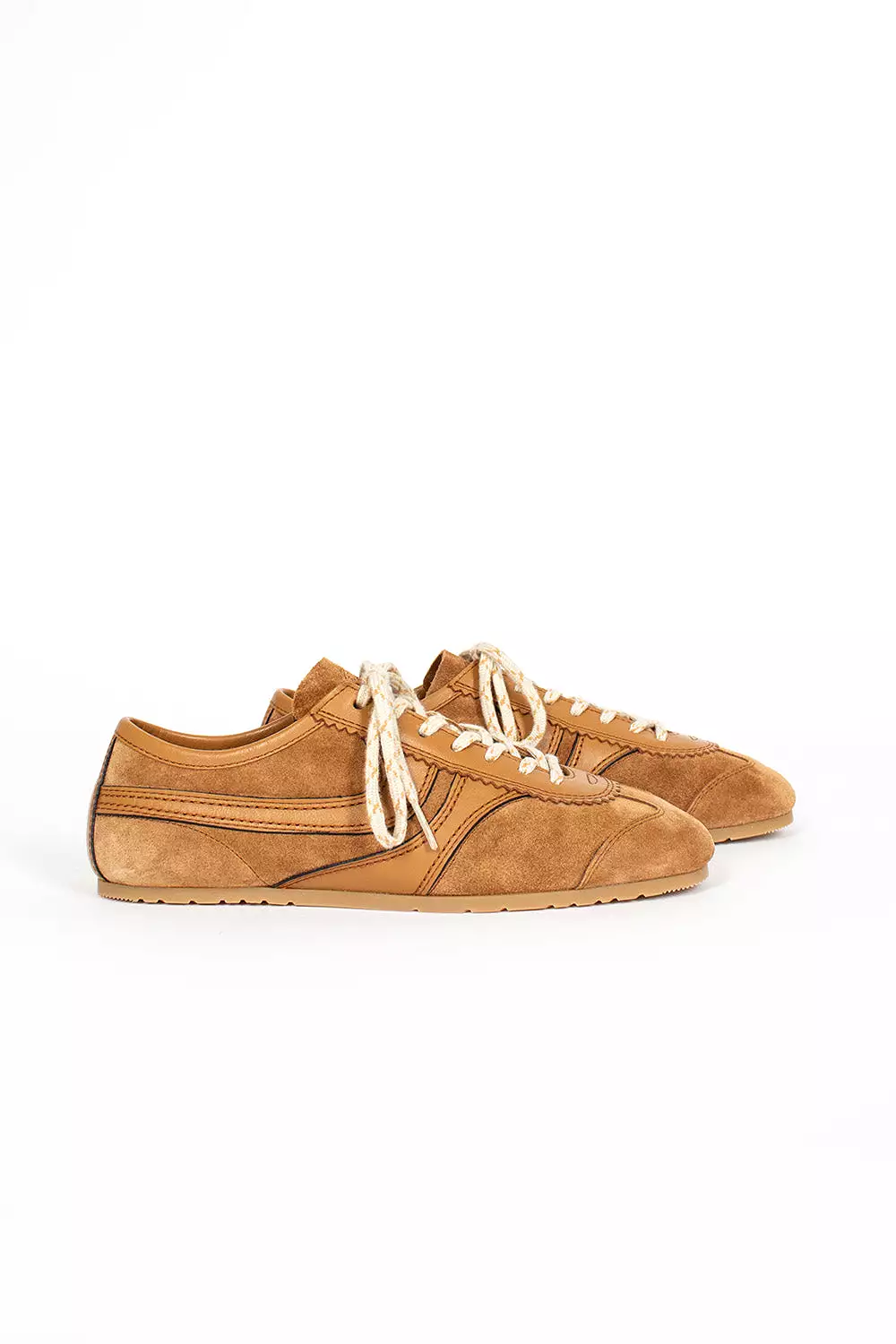 Marathon Suede Sneakers Tan