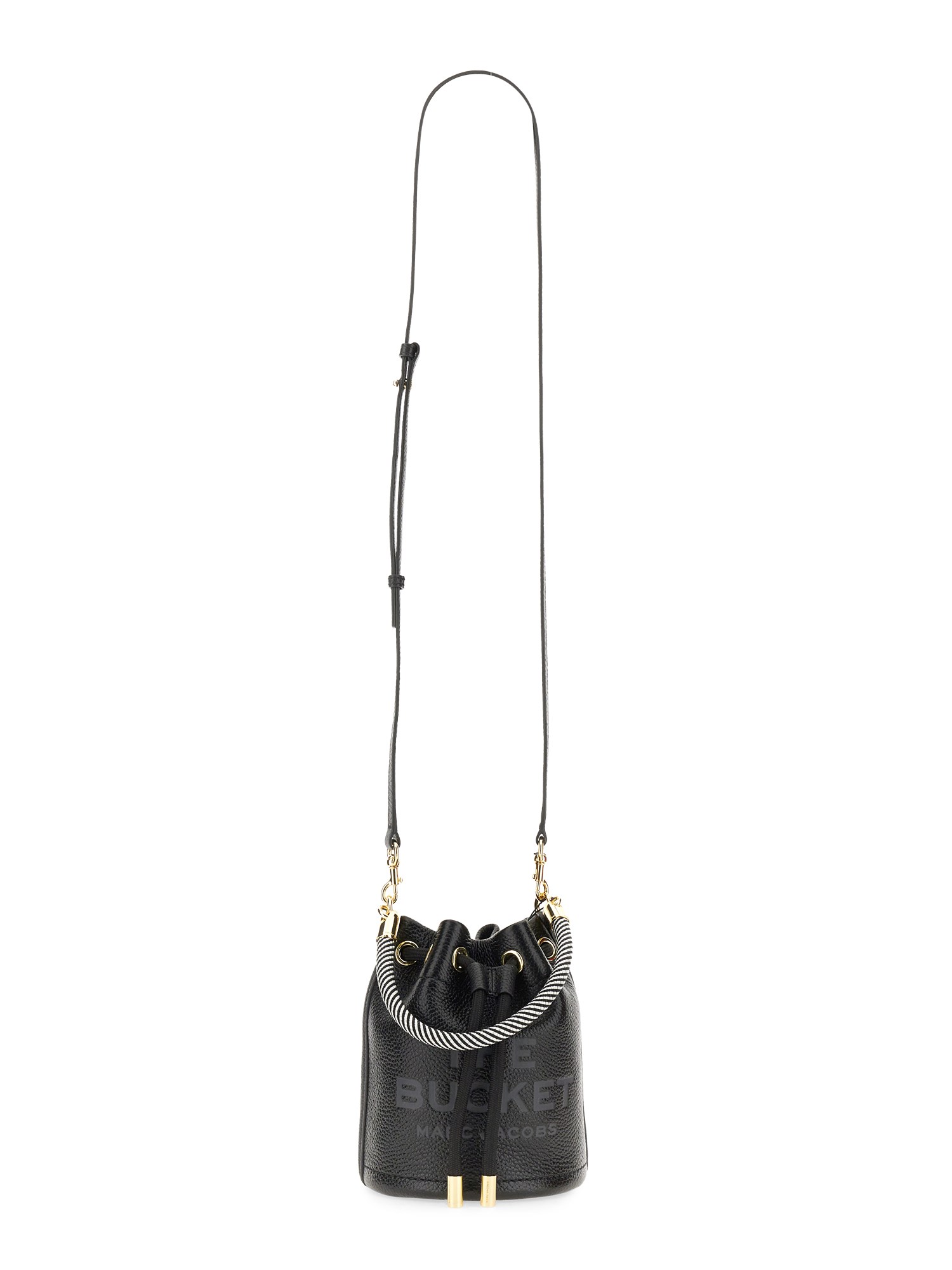 MARC JACOBS    MINI LEATHER THE BUCKET BAG