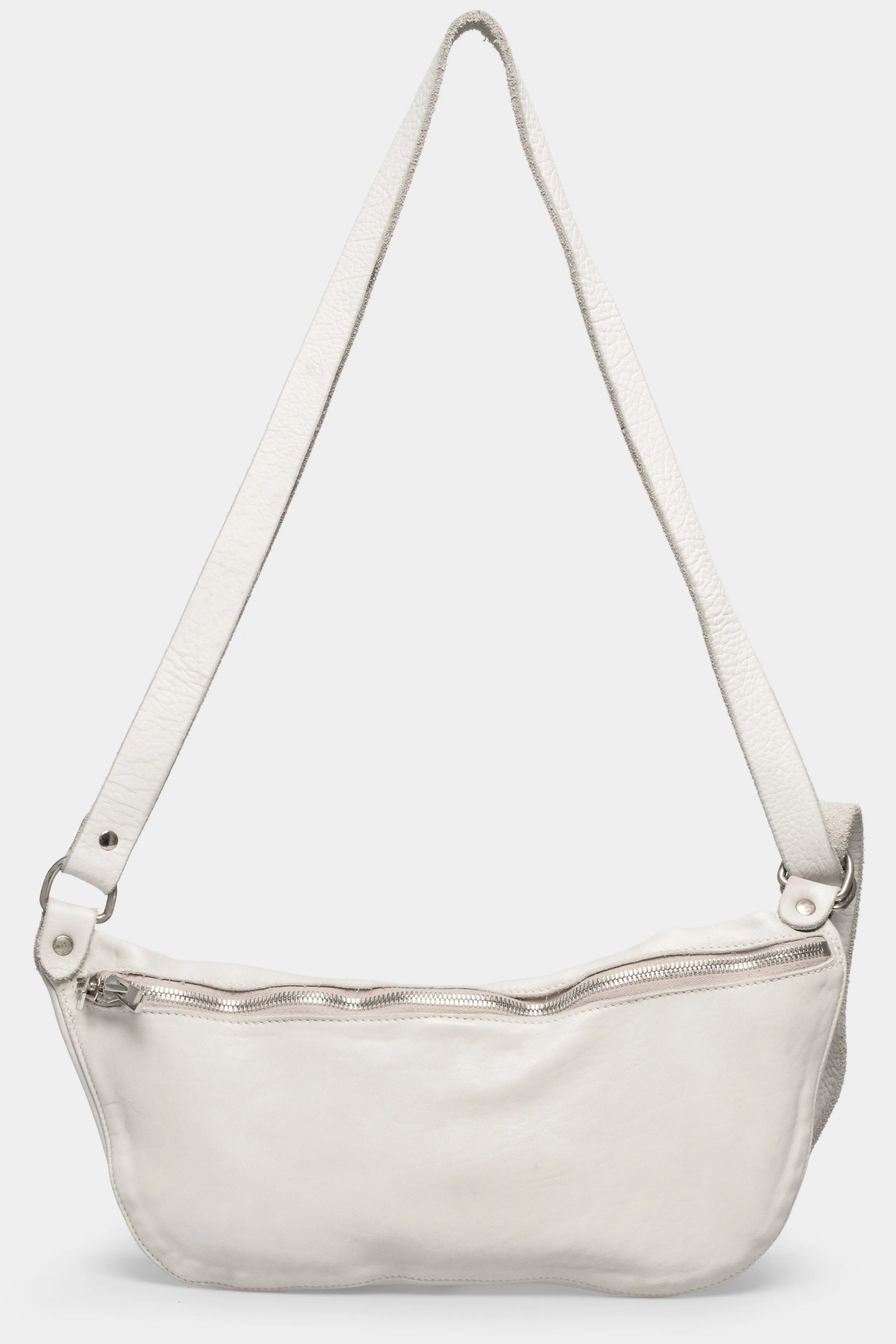 Medium shoulder bag | Q10M, Light grey