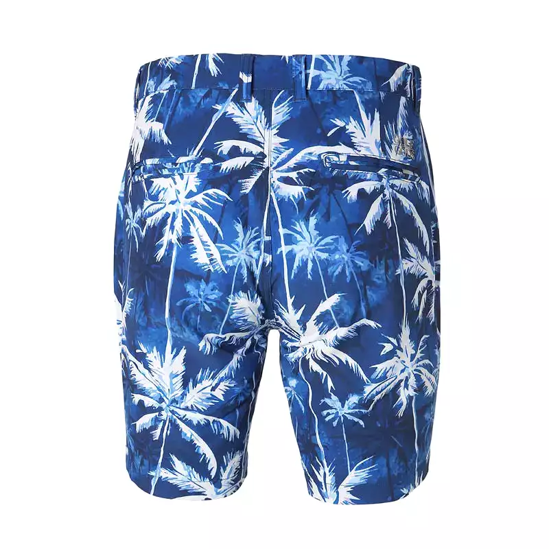 Nautical Palms Soft Feel Golf Shorts