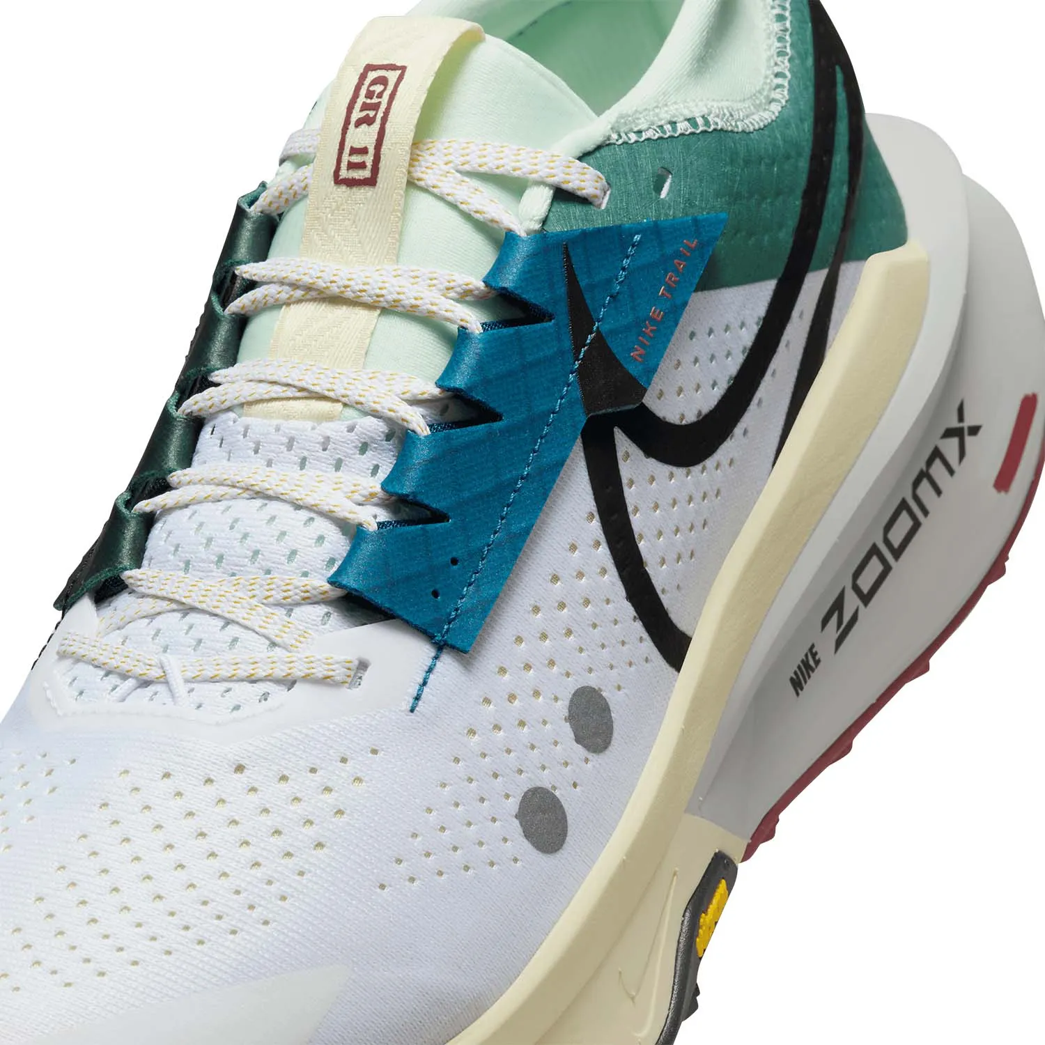 Nike Zegama Trail 2  White/Black/Bicoastal/Court Blue