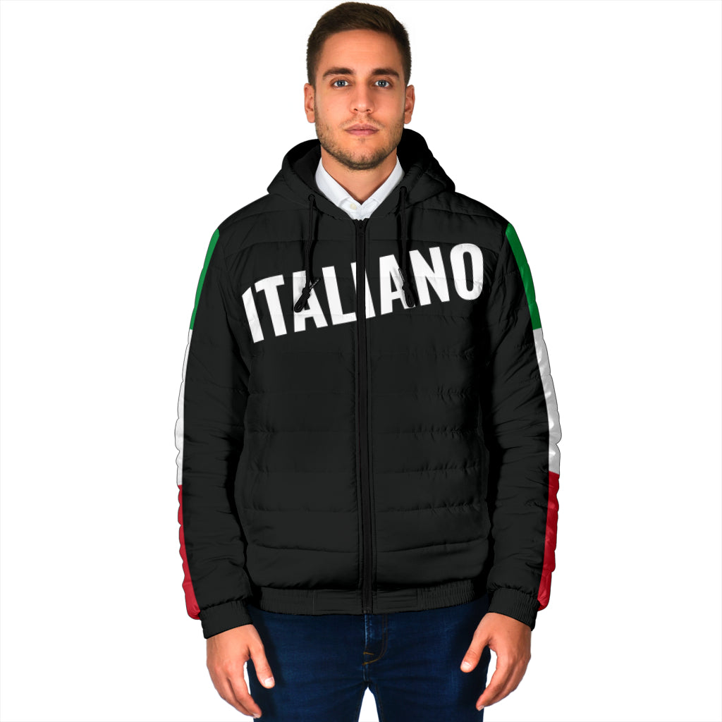 Padded Hooded Jacket Italiano/Italiana