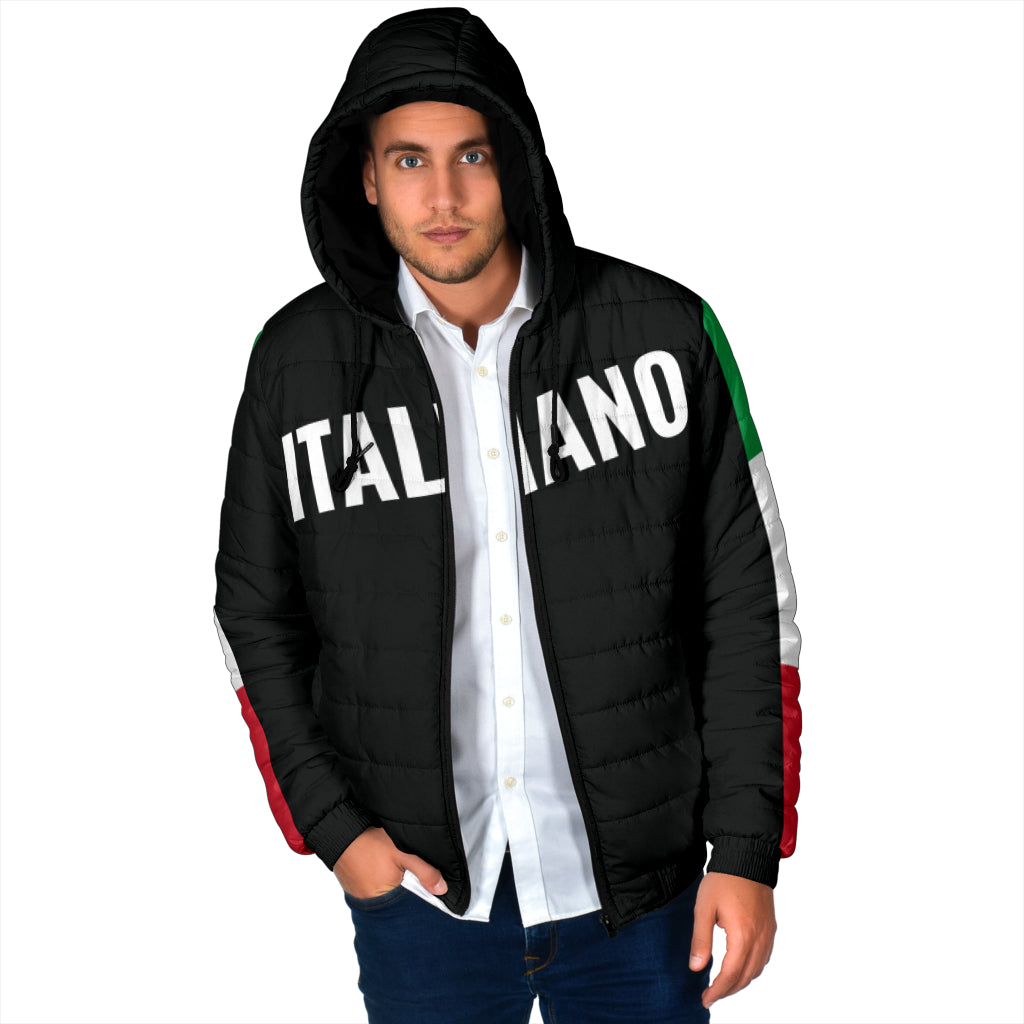 Padded Hooded Jacket Italiano/Italiana