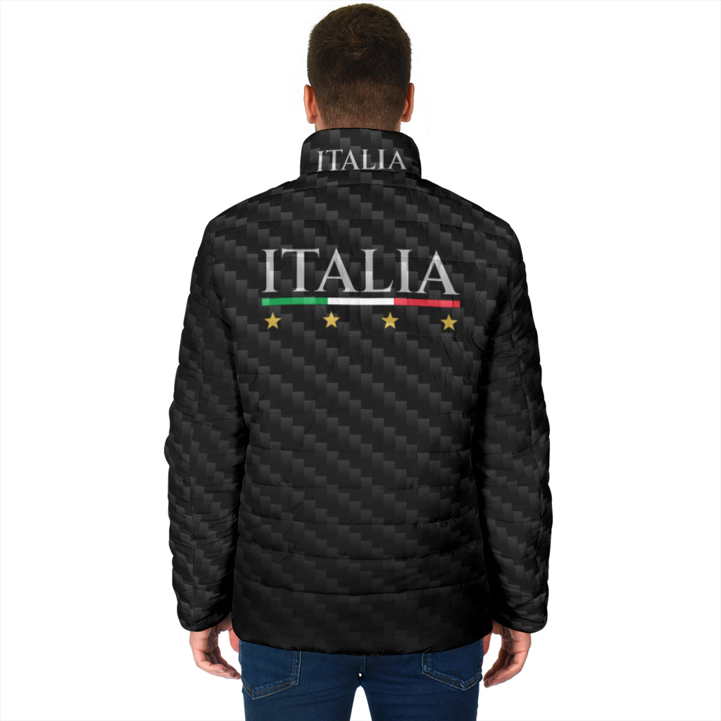 Padded Jacket Italy - carbon effect