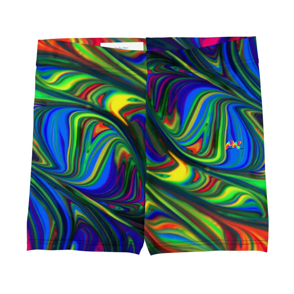 Pride Paint Festival Yoga Shorts