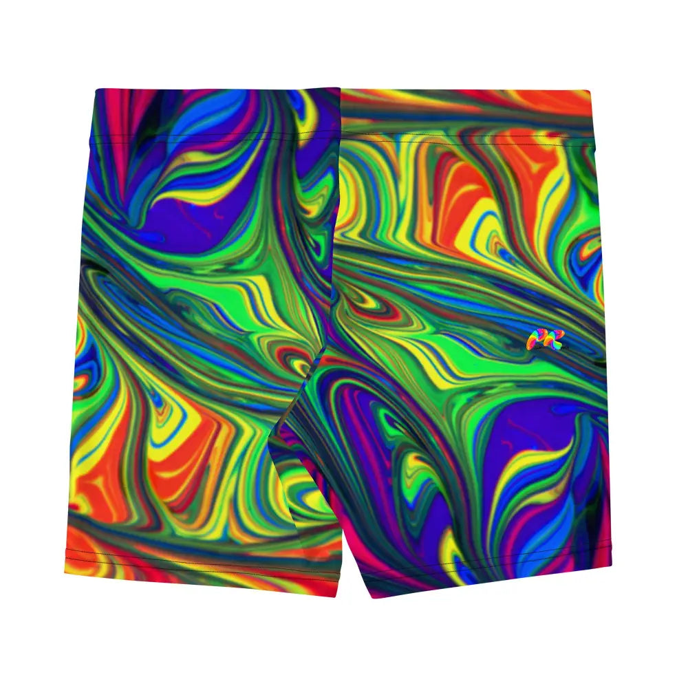 Pride Paint Festival Yoga Shorts